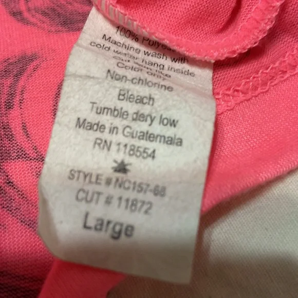 JR’s razor cut back tank top large but fits like a small glittery paint front - Picture 6 of 9